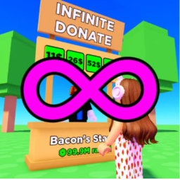 PLS DONATE BUT INFINITE 💸