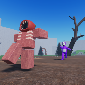 random teletubbie survival game