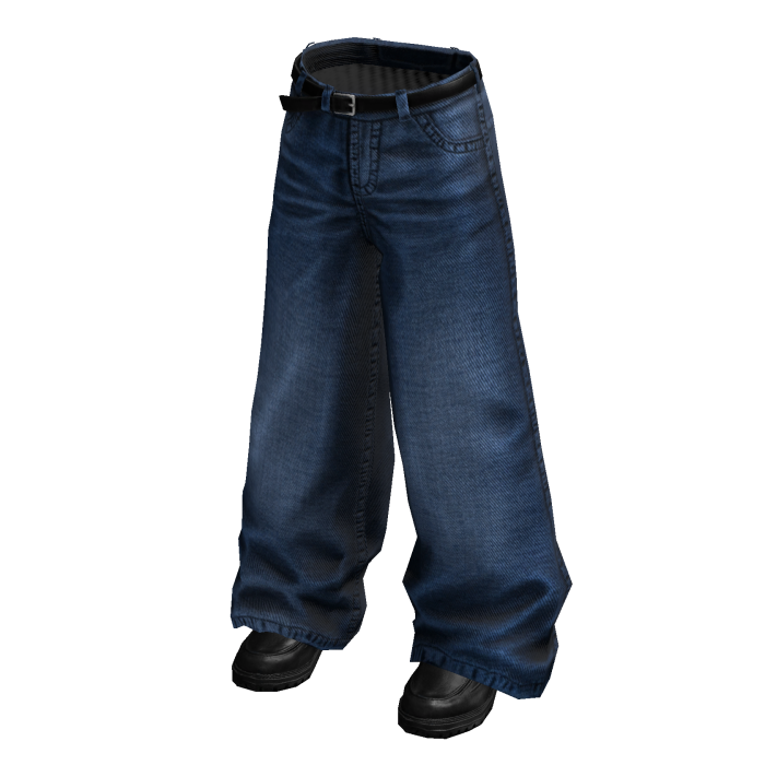 Dark Blue Bootcut Denim Jeans