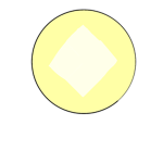 Pastel Yellow Diamonds Court
