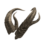 Tanished Skeleton Steelfeather Horns