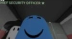 Blue Lego Man Cult