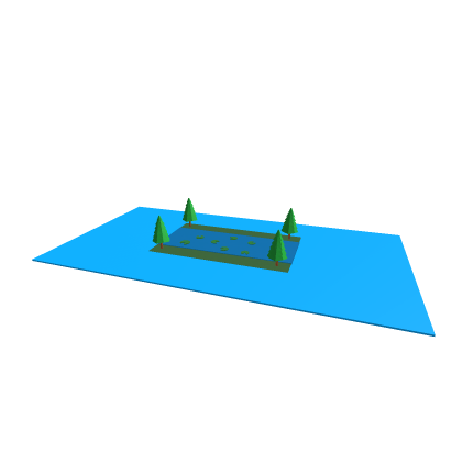 [Free!] River Obstacle Course ! Urban Hangout City