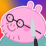 Daddy Pig with a knife Community