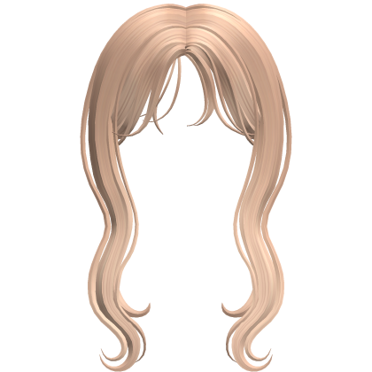 Long Curtain Bangs(Blonde) Roblox item