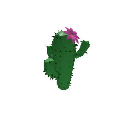 Low poly cactus
