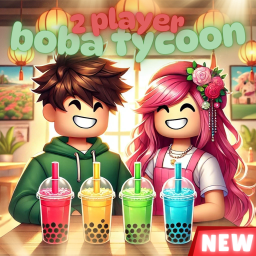 2 Player Boba Cafe Tycoon 🧋 icon