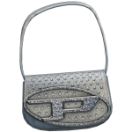 Y2K Denim Rhinestone Gem Modern Petrol Bag
