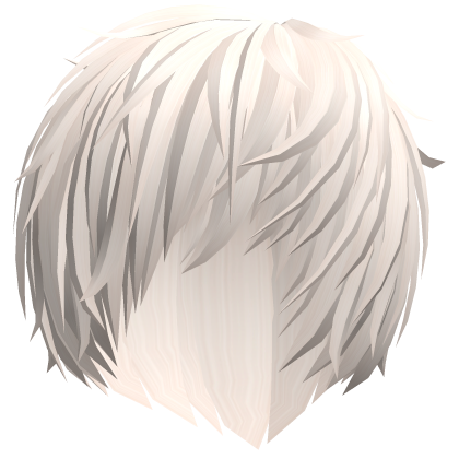 messy platinum cute vampire emo anime boy hair