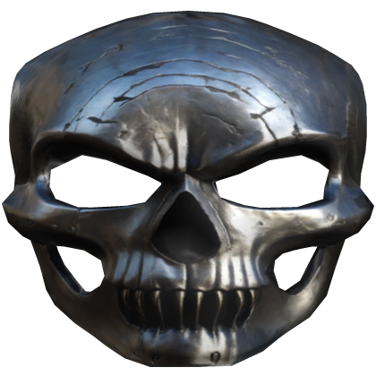 Silver Skull Mask Roblox item
