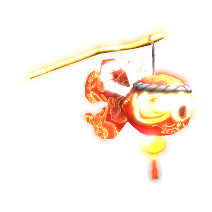 Emissive Glowing Koi Fish Lantern-Red
