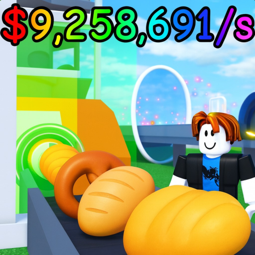 🥖Bread Factory Tycoon [REBIRTH!] official Roblox game thumbnail