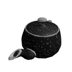 Black iron Teapot