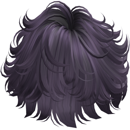 Messy Anime Styled Boy Hair (Dark Purple) Roblox item