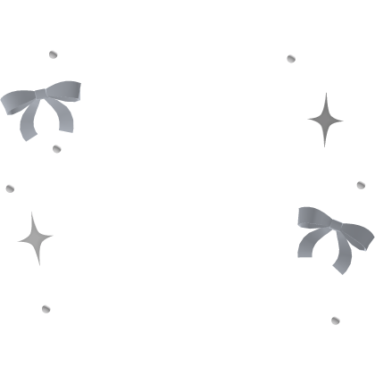 ♡ : bow aura kawaii sparkle blue Roblox item