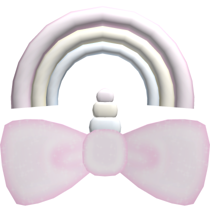 ♡‿ pink pastel unicorn rainbow clip