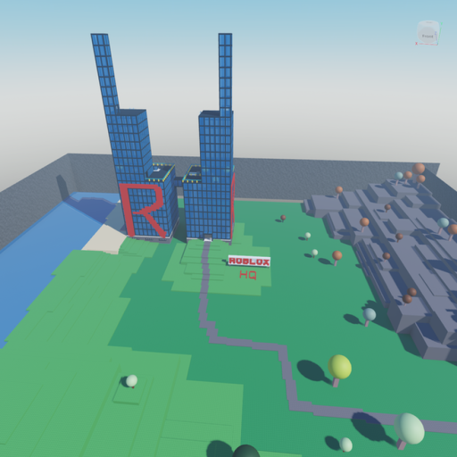 Destroy the Roblox HQ!