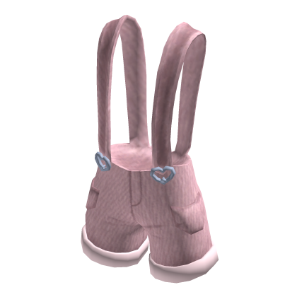 Heart Overalls Pink