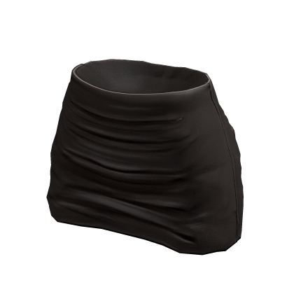 dark leather tight mini skirt thumbnail