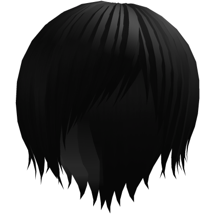 Emo Scene Black Hair Roblox item