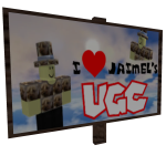 JaimeL's UGC support sign