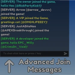 [100% WORKS] Advanced Join Message