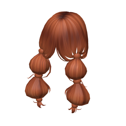 -',ৎ Loose Anime Bubble Braids in Ginger 
