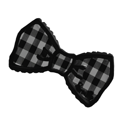 ⌑⨳ plaid bow hair clip Roblox item