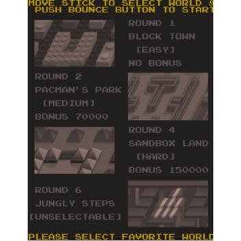 Pac-Mania: Blox em all! (round selector)