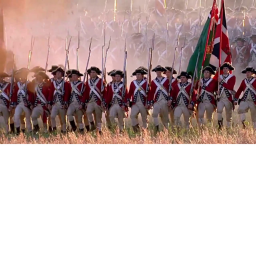 English Empire training fort