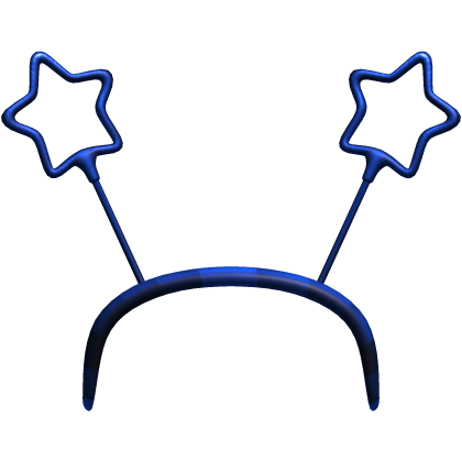Blue Diwali Sparkler Headband (Addon)