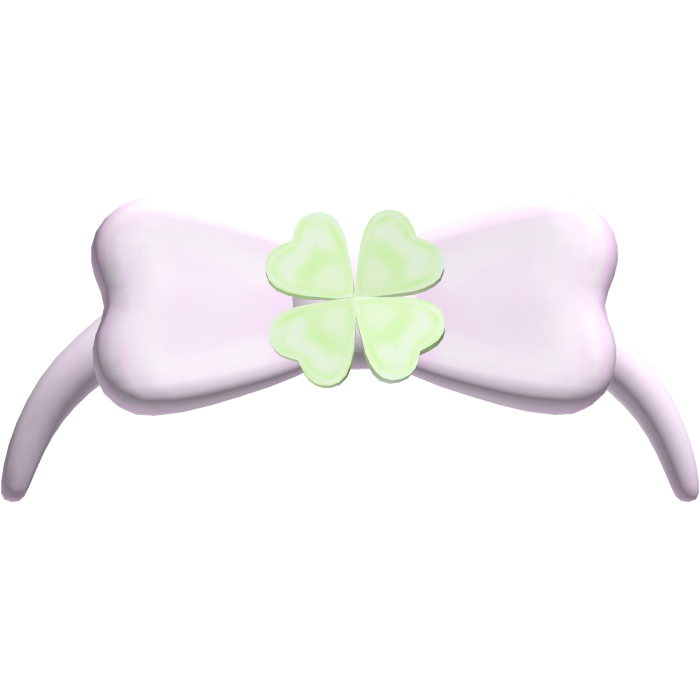♡‿ kawaii lucky bow headband