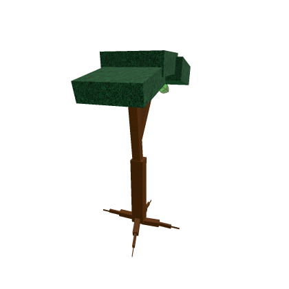 Tree with ParticleEmitter