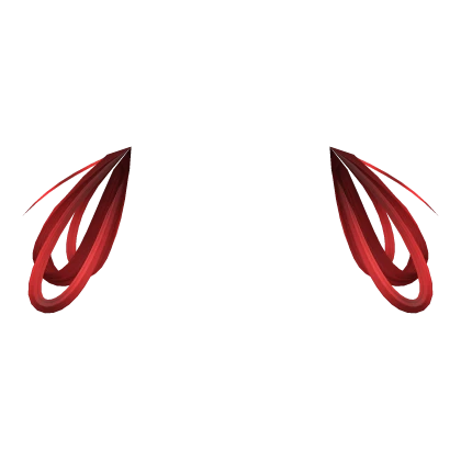 Messy Hair Side Ear Extensions [Red] Roblox item thumbnail
