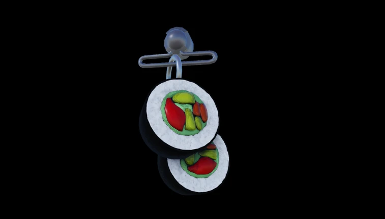 Siege Sushi Charm