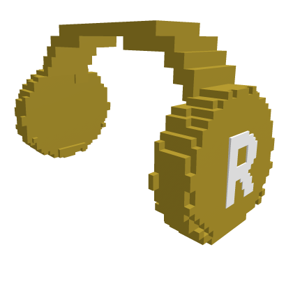 Golden 8-Bit Clockwork Headphones thumbnail
