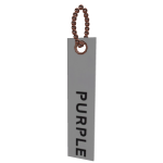 Purple Brand Tag 