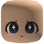 Shocked Star Chibi Face