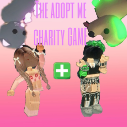 (PHOTOSHOOTS) The adopt me charity Game