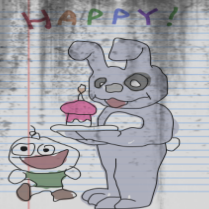 FNaF 3 Bonnie Drawing Roblox decal