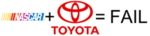 We hate Toyotas in NASCAR