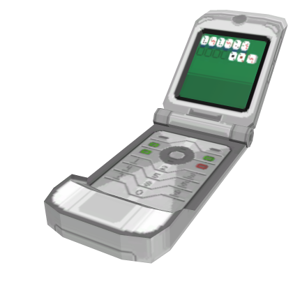 Roblox Item Retro Y2K Flip Phone White