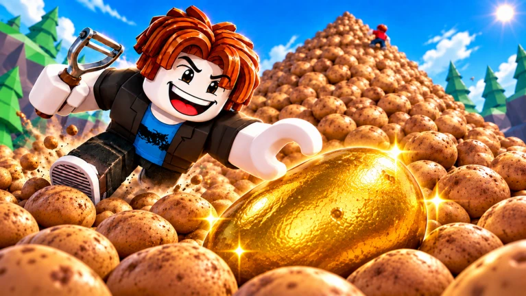 Peel Potatoes upgrades and progression: Peel Potatoes screenshot
