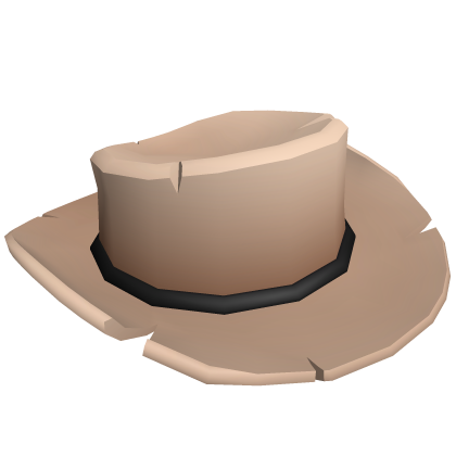 Wild West Outlaw Cowboy Hat Beige Roblox item