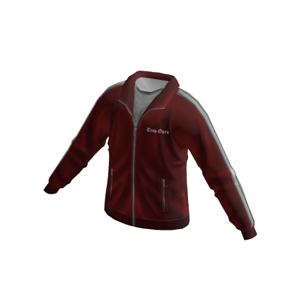 Designer Tracksuit Jacket (Red)