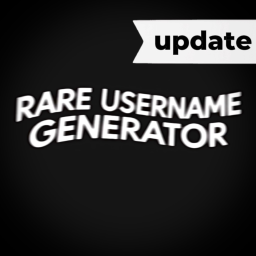 [UPDATE] Rare Username Generator