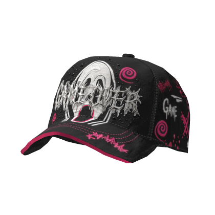 Gorra Game Over Scary Pink