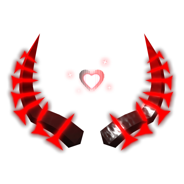 [EMISSIVE] Red Heartful Horns