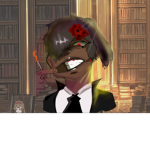 Sadayo's library