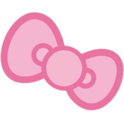 hello kitty bow pink Roblox decal